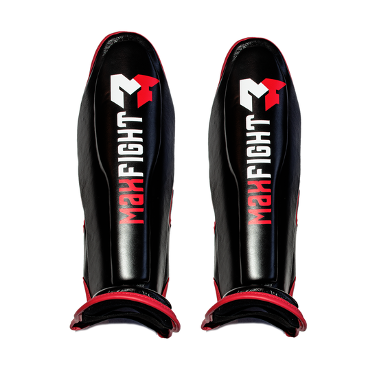 ESPINILLERAS MF LEATHER PRO - BLACK