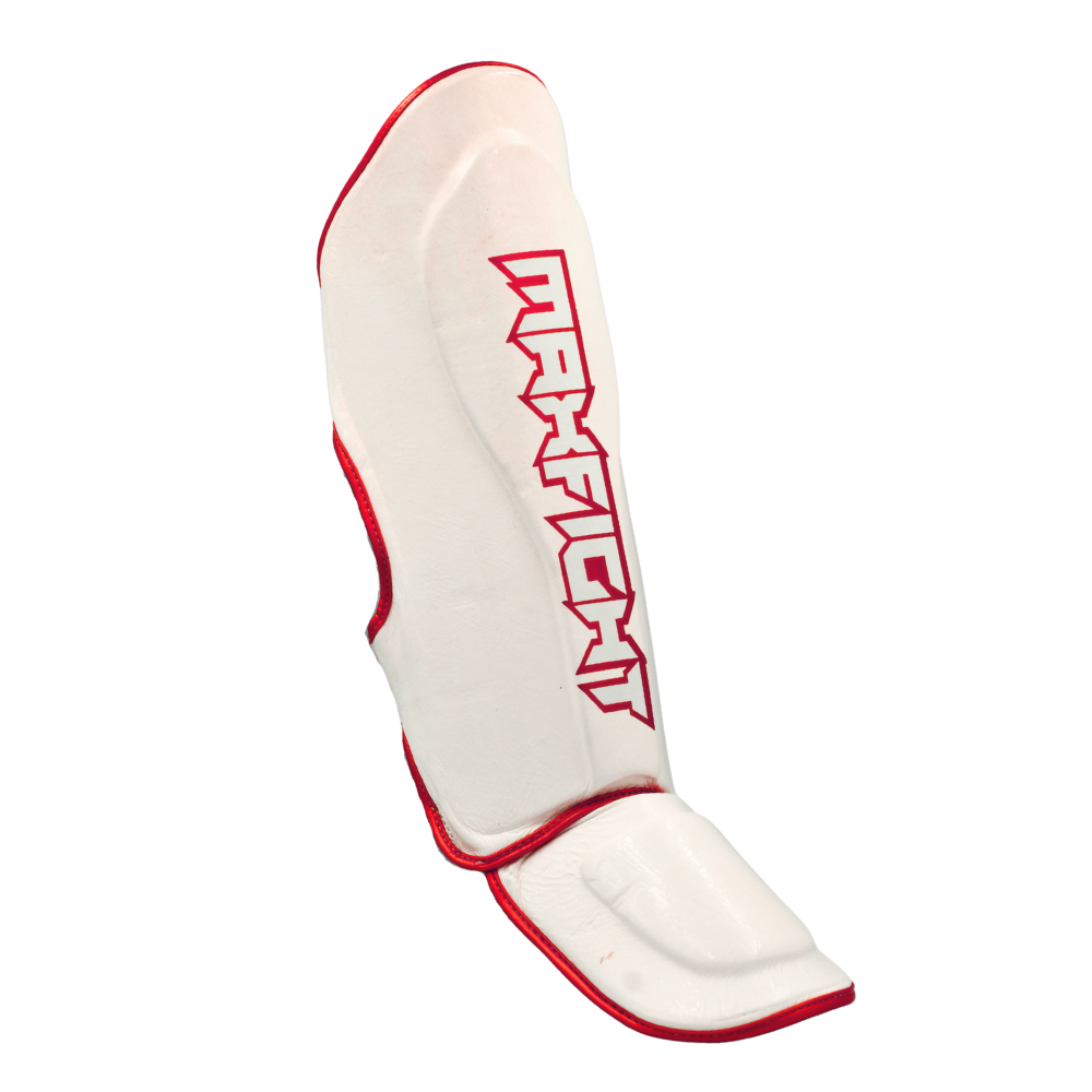 ESPINILLERAS MX2 - WHITE RED